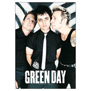 Green Day Band Fabric Poster Wall Hanging