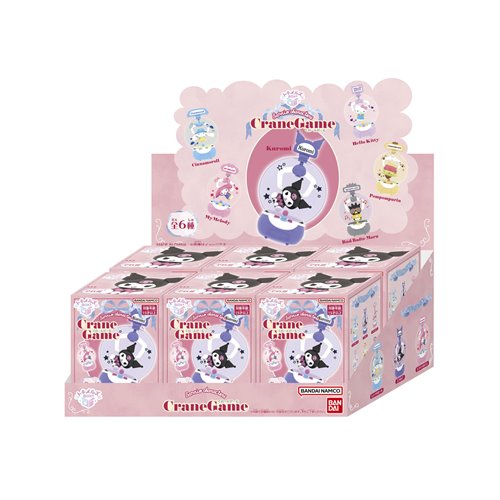 Sanrio Claw Machine Tokimelz Box! Blind-Box Mini-Figure Case of 6