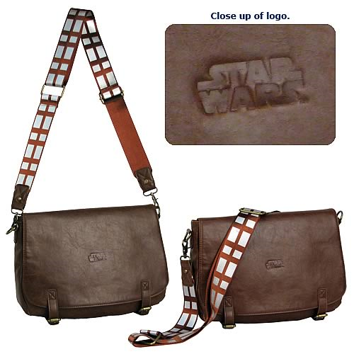 a menudo Pionero Guiño Star Wars Chewbacca Messenger Bag - Entertainment Earth