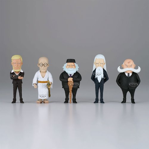 One Piece Five Elders World Collectable Mini-Figure Case of 12