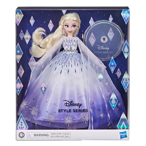 Disney Princess Style Series Holiday Elsa Fashion Doll