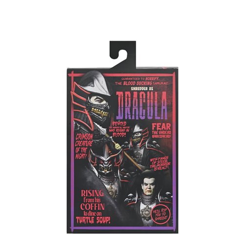 Universal Monsters x Teenage Mutant Ninja Turtles Ultimate Shredder as Dracula Classic Colors 7-Inch