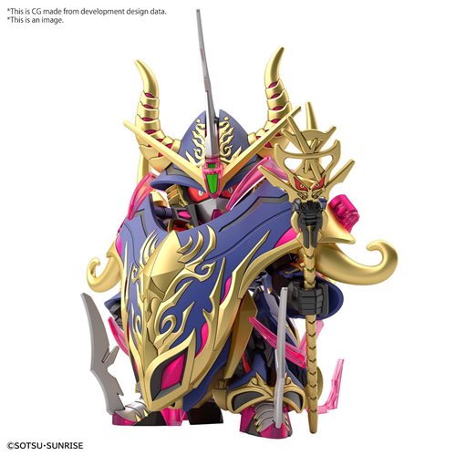SD Gundam World Heroes #24 Warlock Aegis Gundam Model Kit