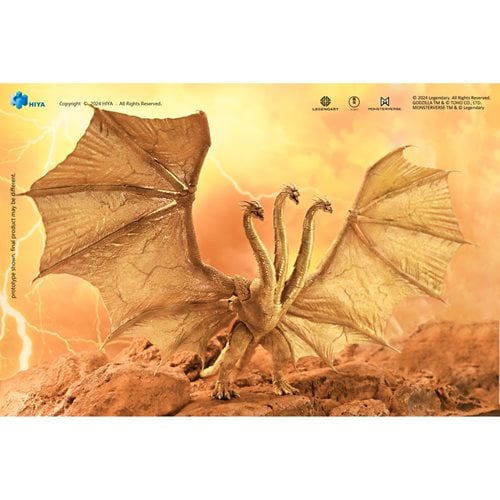Godzilla: King of the Monsters King Ghidorah Gravity Beam Exquisite Basic Action Figure - Previews E