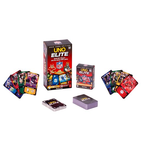 NFL UNO Elite Card Game