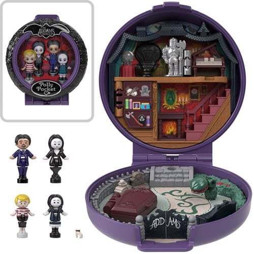 The Addams Family Polly Pocket Compact Playset