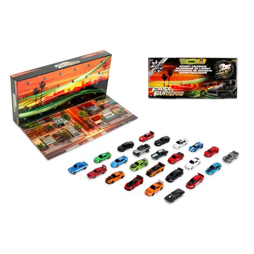 Fast and the Furious Nano Hollywood Rides Advent Calendar