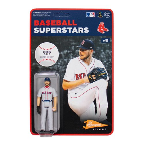 Major League Baseball Modern Chris Sale (Boston Red Sox) 3 3/4-Inch ReAction Figure