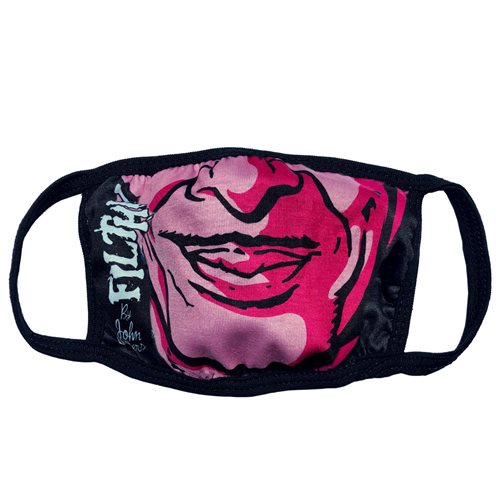 John Waters Pink Face Mask