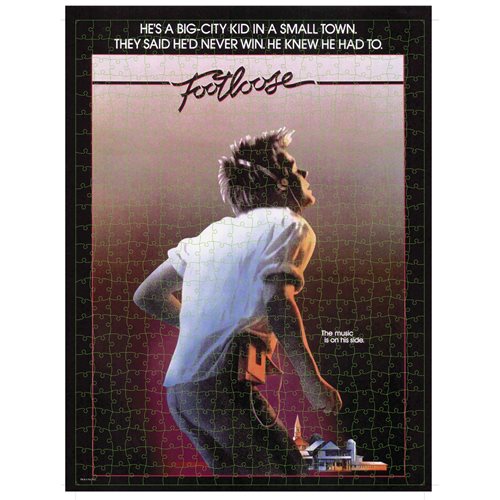 Footloose Retro Blockbuster VHS Video Case 500-Piece Puzzle