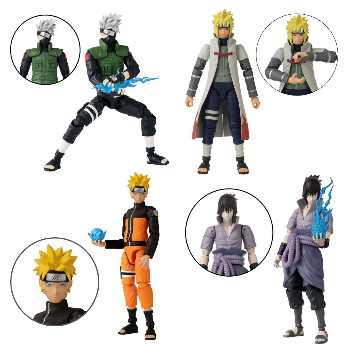 Bandai Anime Heroes Naruto Uzumaki Collectible Action Figure Review  The  Geekiary