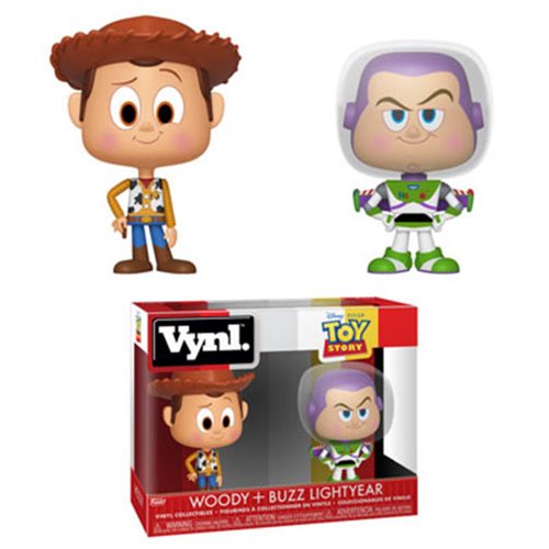 Toy Story Woody and Buzz VYNL Figure 2-Pack