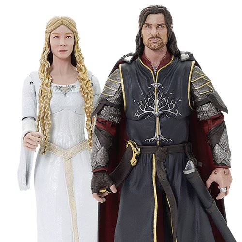 Lord of the Rings Series 10 Deluxe Action Figure Set of 2