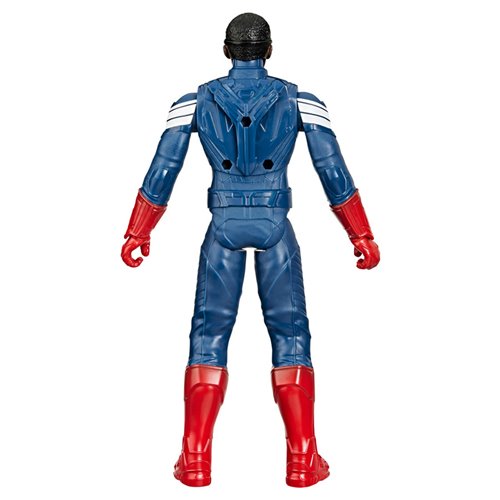 Captain America Brave New World Titan Hero Series 12-Inch Captain America Action Figure