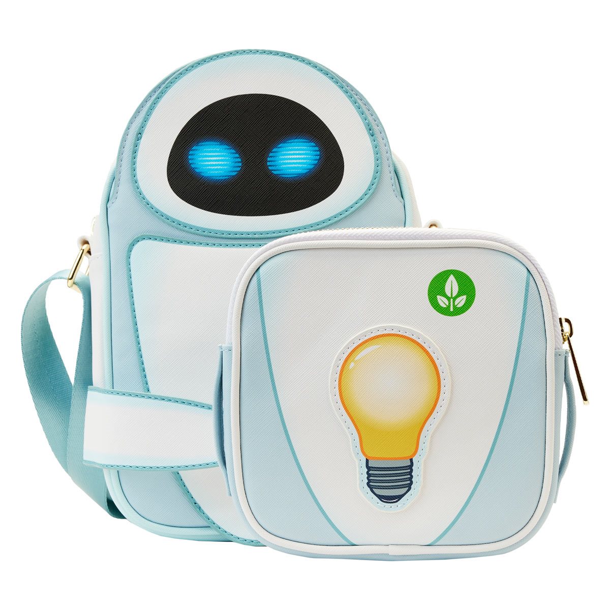 Loungefly Disney Pixar WALL-E Sketch Boot Crossbody Bag | BoxLunch