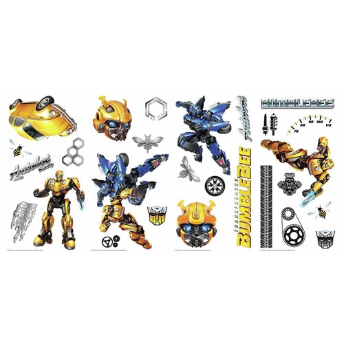 Transformers Bumblebee Peel and Stick Wall Decals