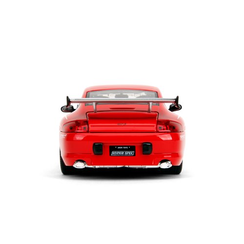 Hyper-Spec Porsche 911 GT3 996 1:24 Scale Die-Cast Metal Vehicle