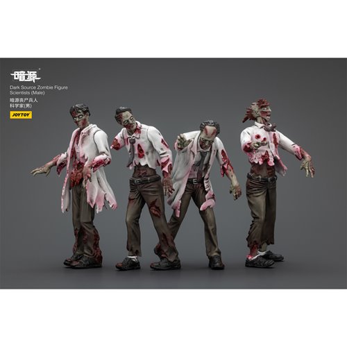 Joy Toy Dark Source Zombie Male Scientists 1:25 Scale Action