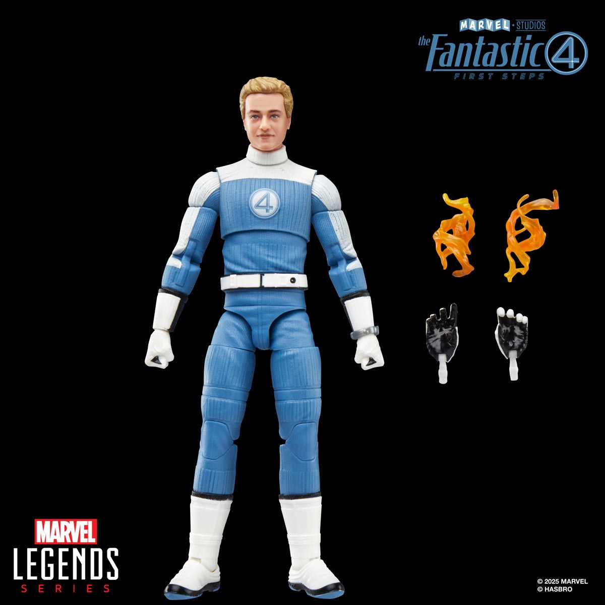 Marvel Legends Uman Torch Variant: Action Figure 6 Pollici Con Braccio Sinistro Di Ares, Edizione Limitata Esclusiva, Serie Build A Figure