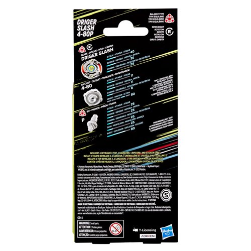 Beyblade X X-Over Project Driger Slash 4-80P Starter Pack Set