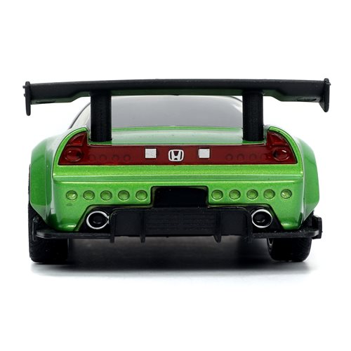 Mighty Morphin' Power Rangers 2002 Honda NSX Type-R 1:32 Scale Die-Cast Metal Vehicle with Green Ran