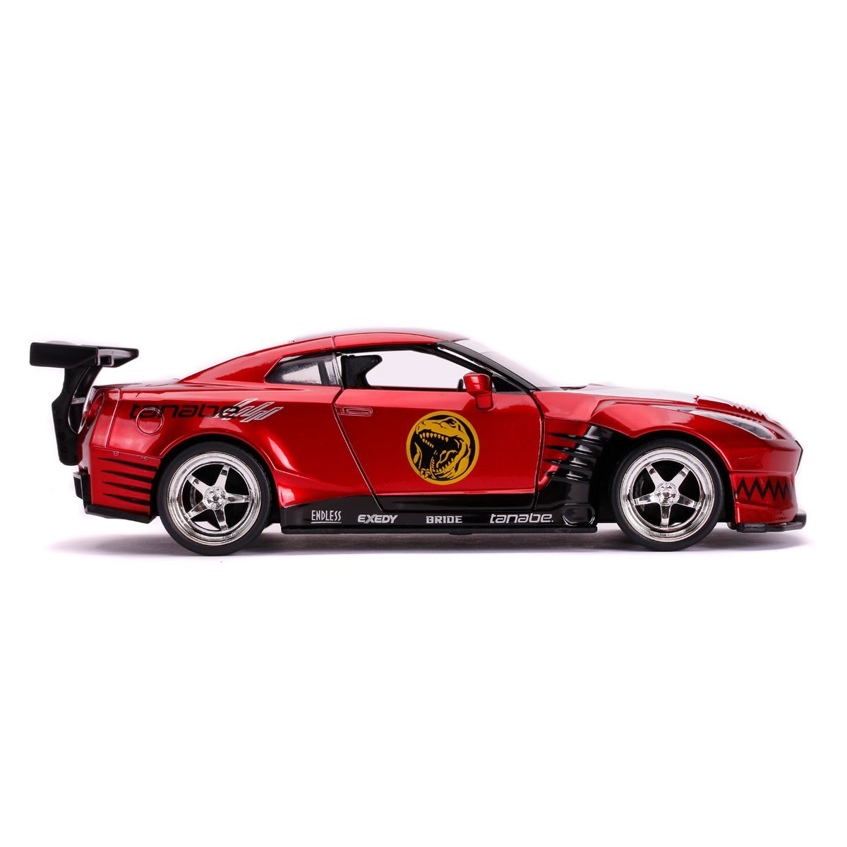 Gearhumans 3D MIGHTY MORPHIN Power Ranger Tyrannosaurus Red Custom Car