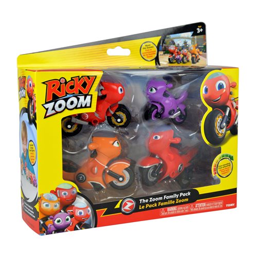 Ricky Zoom The Zoom Family 4-Pack