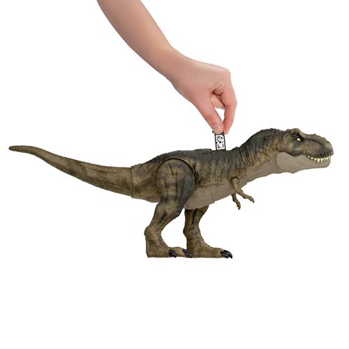 Jurassic World Thrash 'N Devour Tyrannosaurus Rex Action Figure with Sound