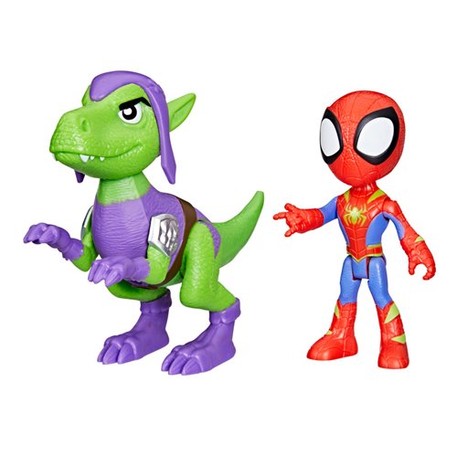 Spidey and His Amazing Friends Dino Webs Figures Wave 1 Case of 4
