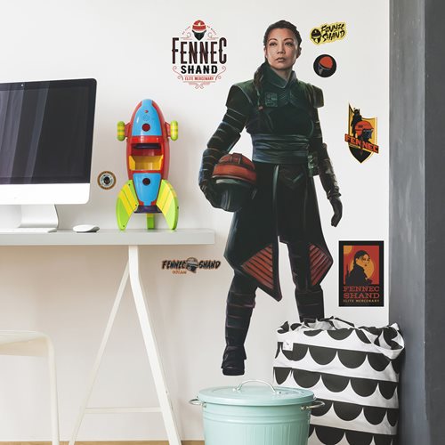 Star Wars: The Book of Boba Fett Fennec Shand Peel and Stick Giant Wall Decals