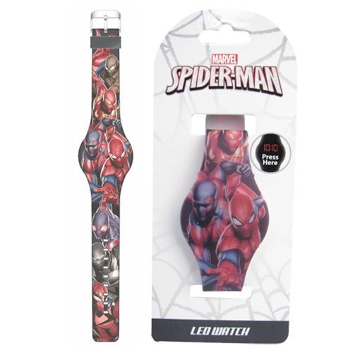 spiderman led watch