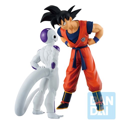 Dragon Ball Z Son Goku and Frieza Ball Battle on Planet Namek Ichibansho Statue