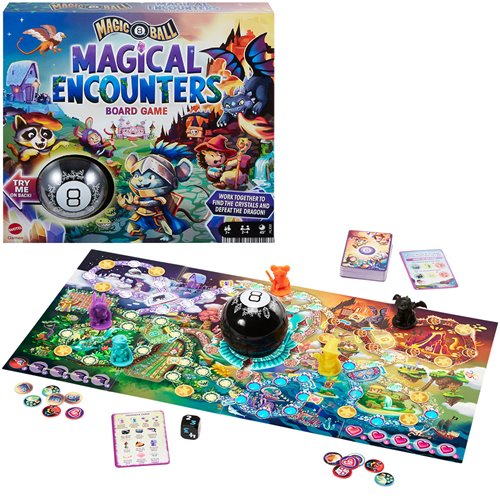 Magic 8 Ball Magical Encounters Board Game