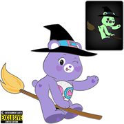 Care Bears Halloween Witch Share Bear Glow-in-the-Dark Enamel Pin - Entertainment Earth Exclusive