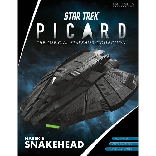 Star Trek: Picard Narek's Snake Head Vehicle with Collector Magazine
