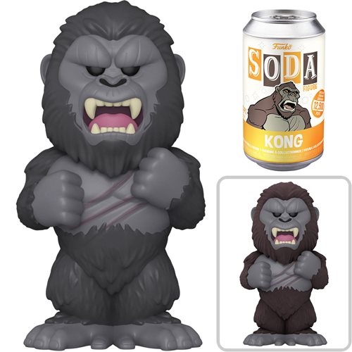Godzilla vs. Kong Kong Vinyl Soda Figure