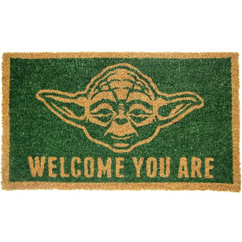 Star Wars Yoda Welcome You Are Coir Doormat