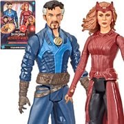 Doctor Strange Titan Hero Series Doctor Strange and The Scarlet Witch 12-Inch Action Figures Set