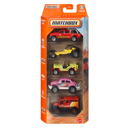 Matchbox Car Collection 5-Pack 2026 Mix 1 Vehicle Case of 12