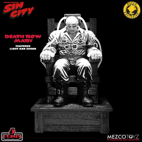 Sin City: The Hard Goodbye Collector's Capsule Death Row Marv 5 Points Action Figure with Poster