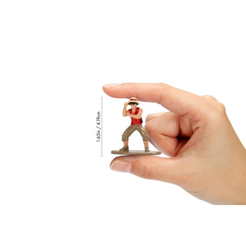 One Piece Wave 1 Nano MetalFigs Die-Cast Metal Blind Box Mini-Figure Case of 24