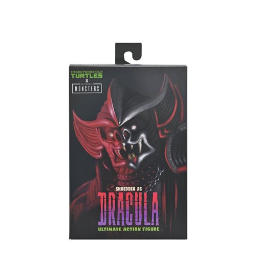 Universal Monsters x Teenage Mutant Ninja Turtles Ultimate Shredder as Dracula Classic Colors 7-Inch