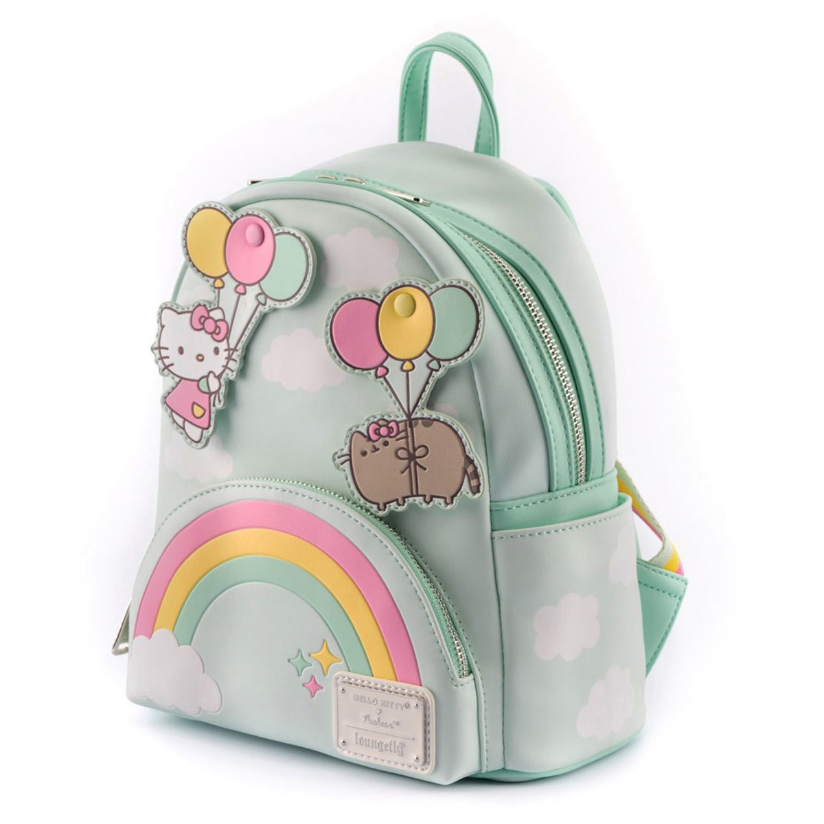 Loungefly Sanrio Little Twin Stars Rainbow Cloud Crossbody Bag