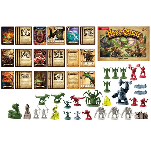 HeroQuest Jungles of Delthrak Quest Pack - Expansion Pack