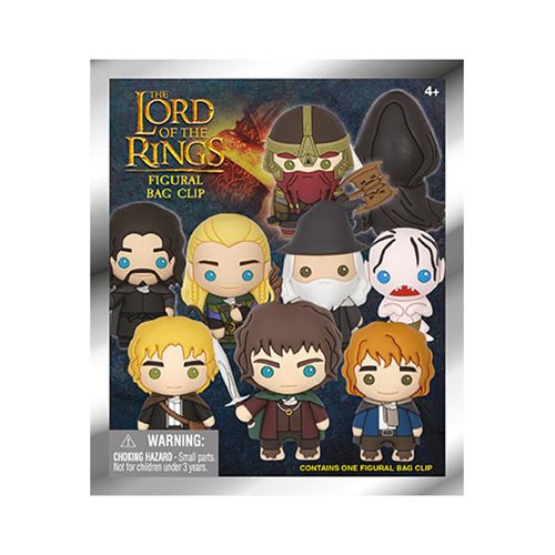 Aragorn Clip Blind Bag Figural Keychain Key Chain Lord of the Rings NEW 