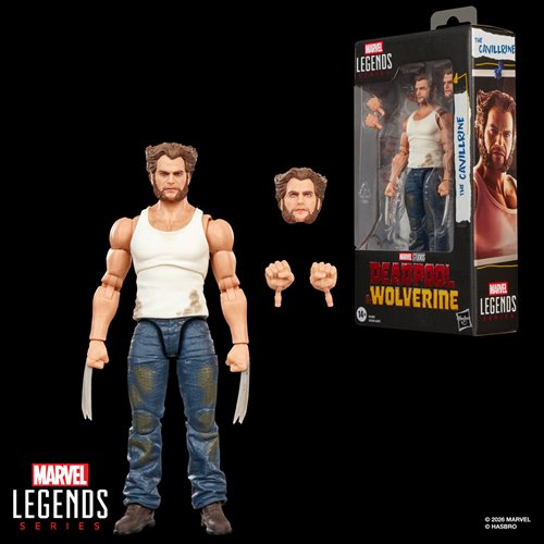 Deadpool Wolverine Marvel Legends 6-Inch Action Figure Wave 3 Set of 3