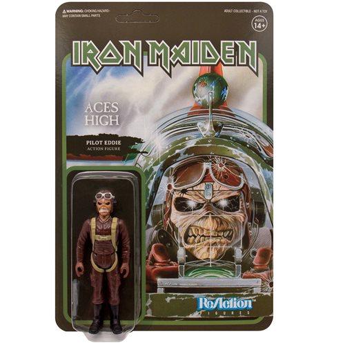 Iron Maiden Aces High 3 3/4-Inch ReAction Figure