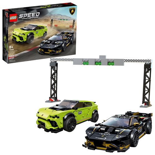 LEGO 76899 Speed Champions Lamborghini Urus ST-X & Lamborghini Huracan Super Trofeo EVO