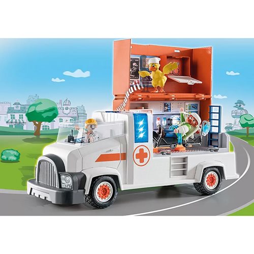 Playmobil 70913 Duck On Call Ambulance