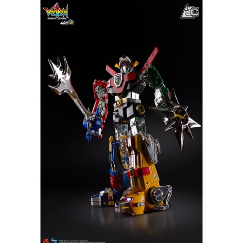 Voltron 40th Anniversary Gift Set with Light-Up Sound Base